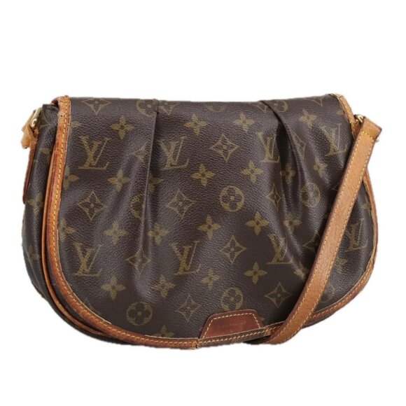 LOUIS VUITTON Monogram Menilmontant PM Shoulder Bag - Picture 1 of 16